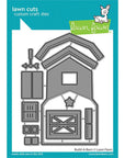 Lawn Fawn - Lawn Cuts - Build-A-Barn-ScrapbookPal