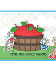 Lawn Fawn - Lawn Cuts - Build-A-Barrel: Apple-ScrapbookPal