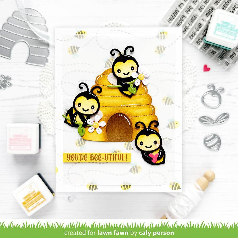 Lawn Fawn - Lawn Cuts - Build-A-Bee-ScrapbookPal