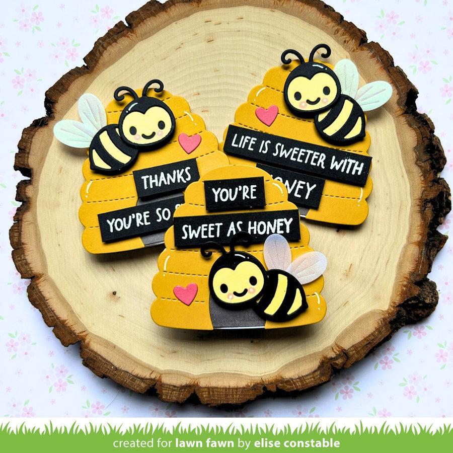 Lawn Fawn - Lawn Cuts - Build-A-Bee-ScrapbookPal