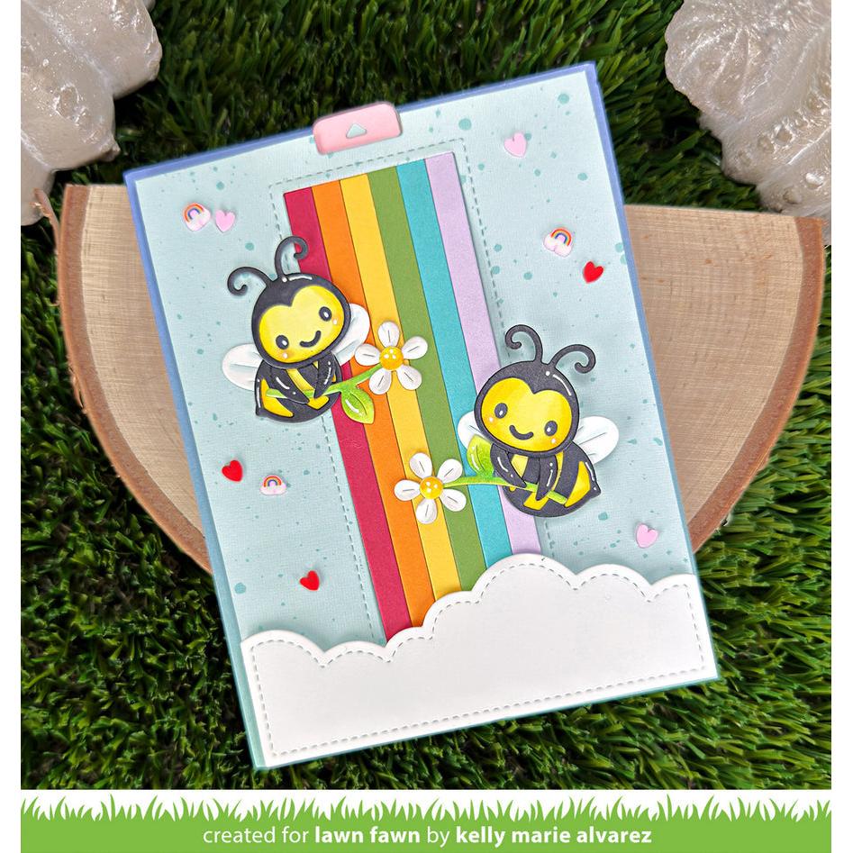 Lawn Fawn - Lawn Cuts - Build-A-Bee-ScrapbookPal