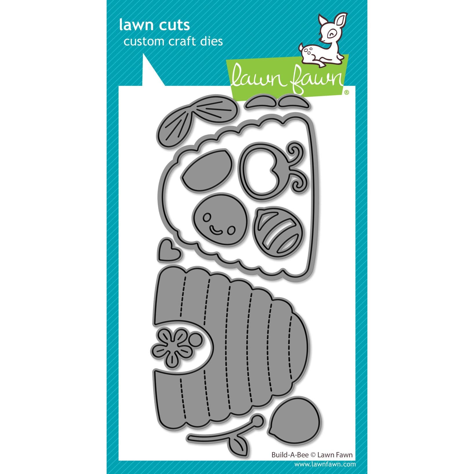 Lawn Fawn - Lawn Cuts - Build-A-Bee-ScrapbookPal
