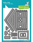 Lawn Fawn - Lawn Cuts - Build-A-Cabin-ScrapbookPal