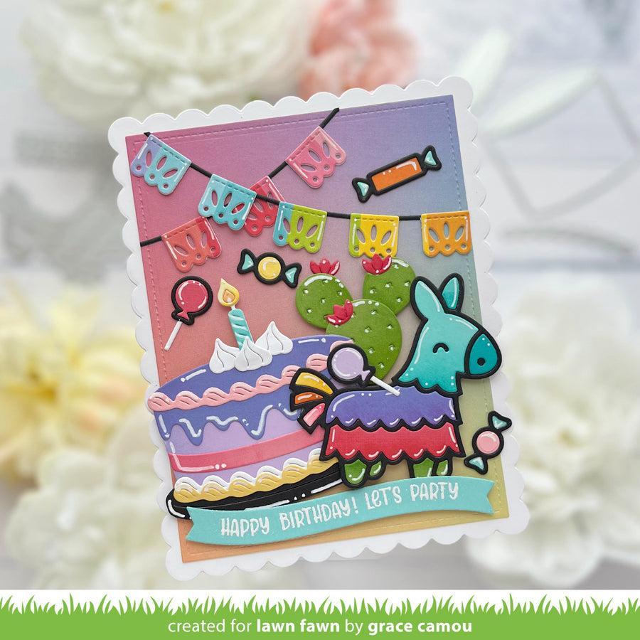 Lawn Fawn - Lawn Cuts - Build-A-Cake Add-On-ScrapbookPal