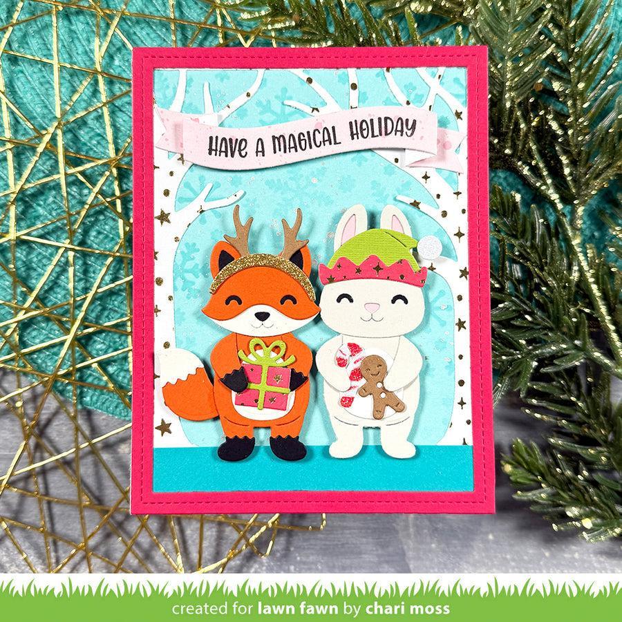 Lawn Fawn - Lawn Cuts - Build-A-Critter Christmas Accessories-ScrapbookPal