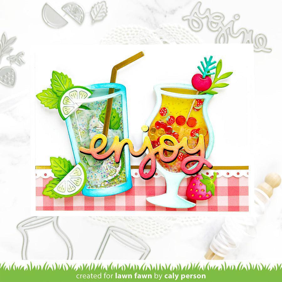 Lawn Fawn - Lawn Cuts - Build-A-Drink-ScrapbookPal