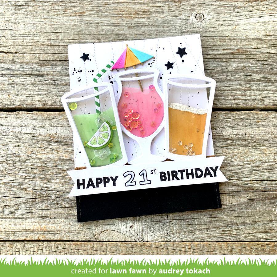 Lawn Fawn - Lawn Cuts - Build-A-Drink-ScrapbookPal