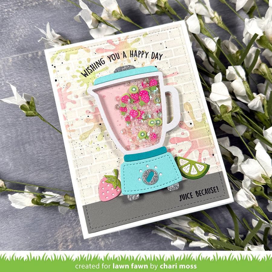 Lawn Fawn - Lawn Cuts - Build-A-Drink Blender Add-On-ScrapbookPal