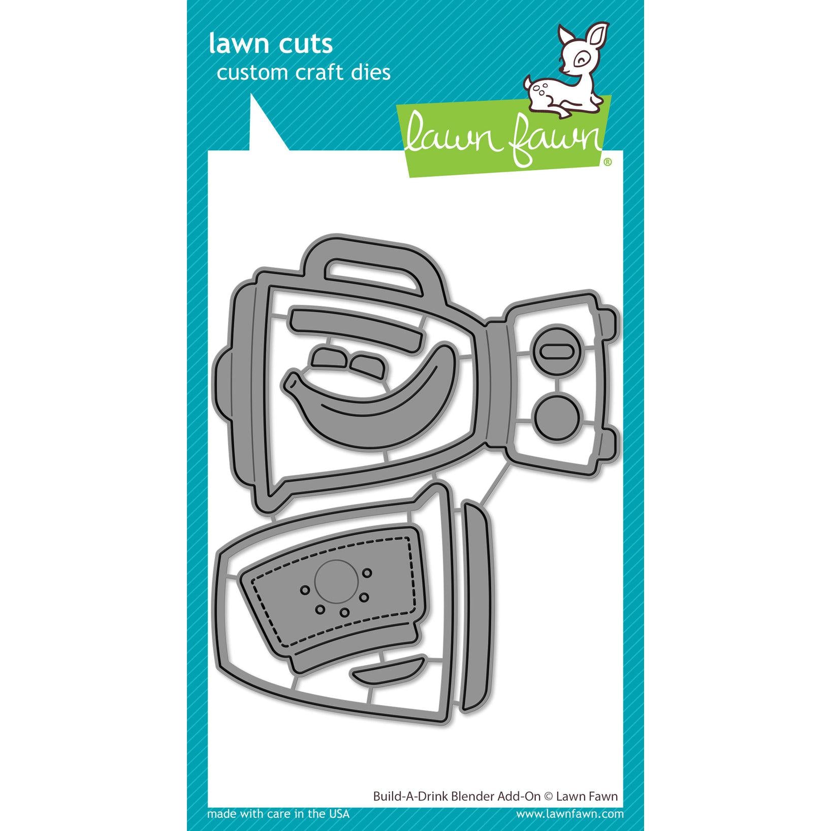 Lawn Fawn - Lawn Cuts - Build-A-Drink Blender Add-On-ScrapbookPal
