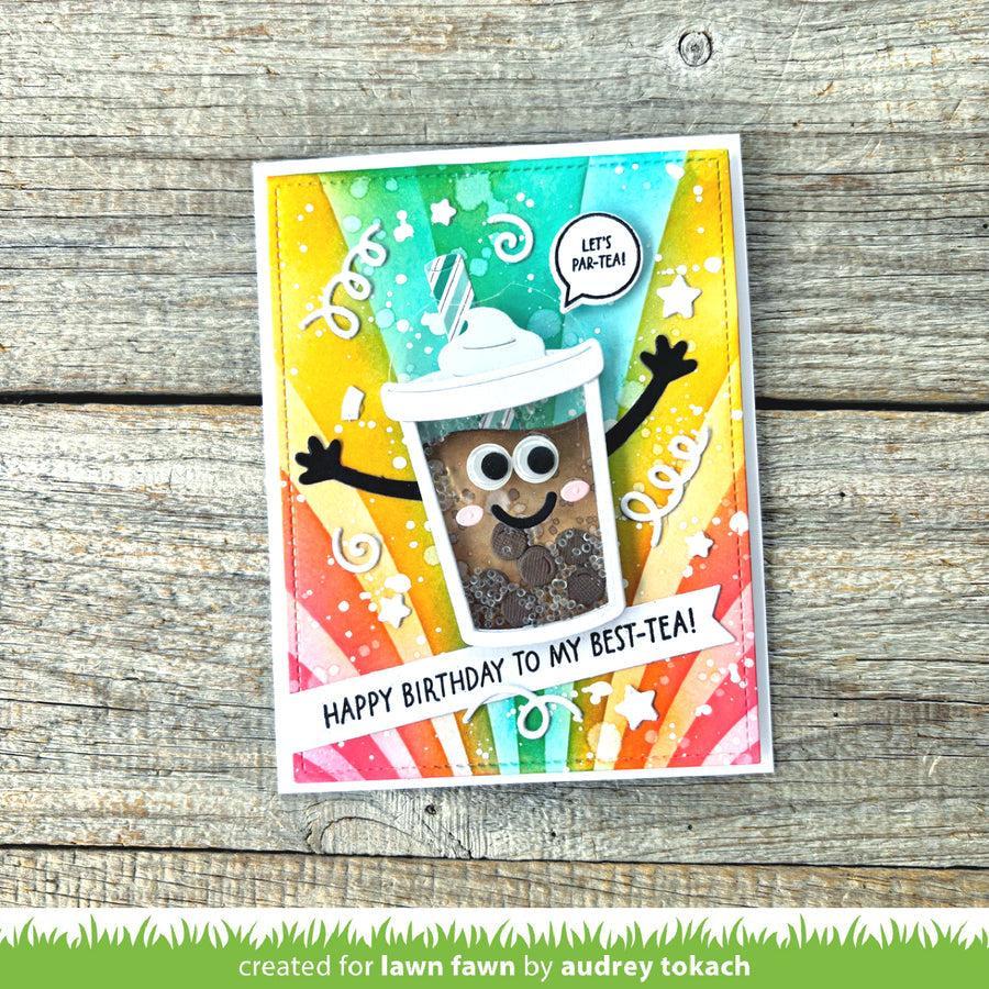 Lawn Fawn - Lawn Cuts - Build-A-Drink Bubble Tea Add-On-ScrapbookPal
