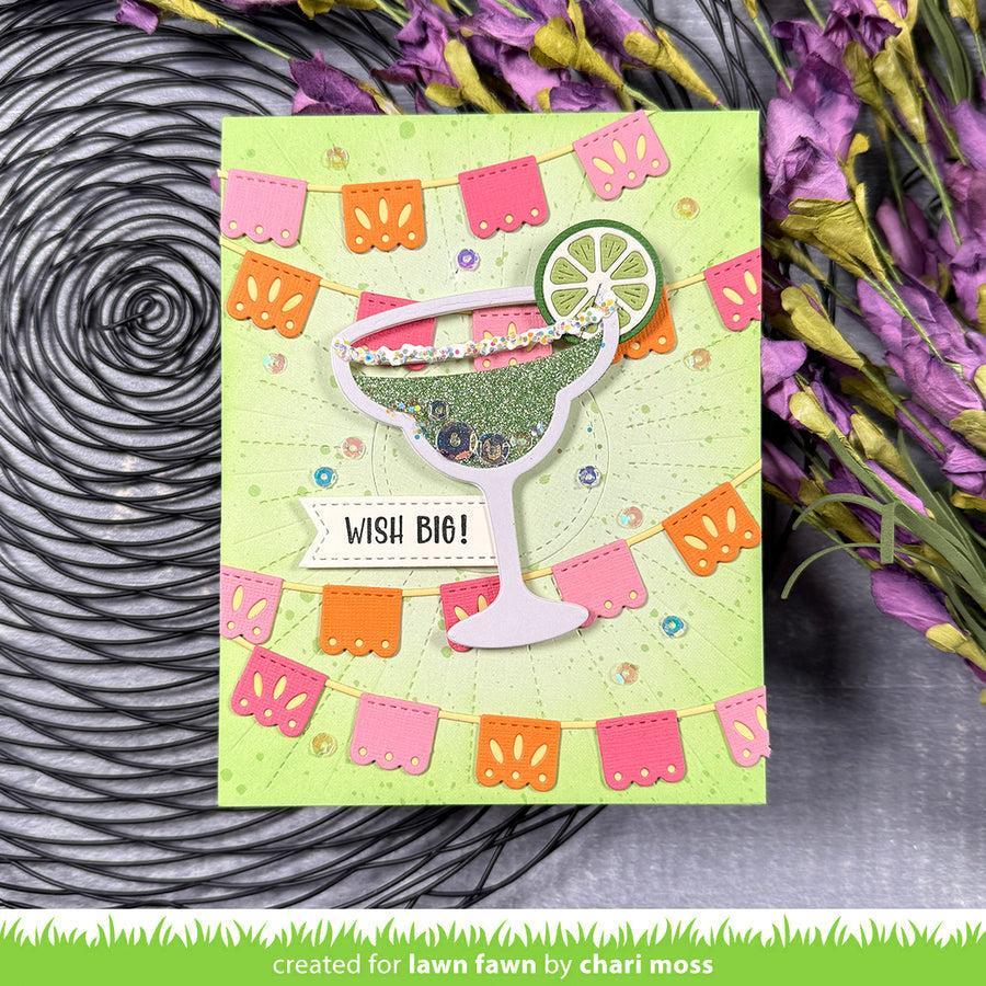 Lawn Fawn - Lawn Cuts - Build-A-Drink Margarita Add-On-ScrapbookPal