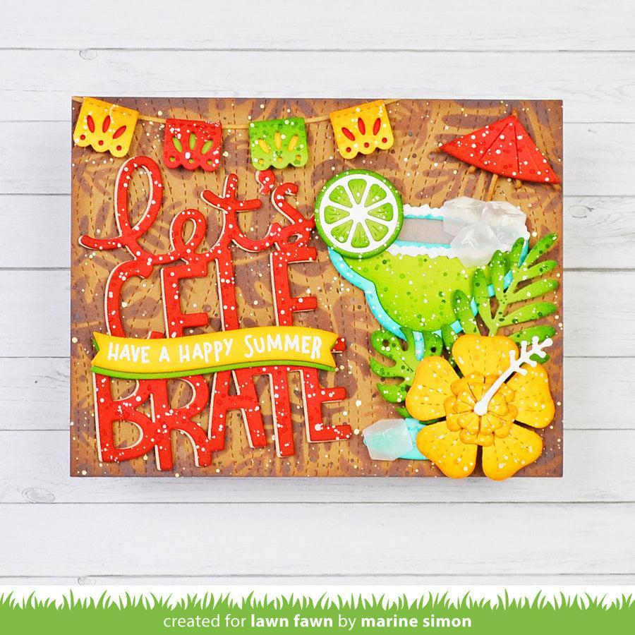 Lawn Fawn - Lawn Cuts - Build-A-Drink Margarita Add-On-ScrapbookPal