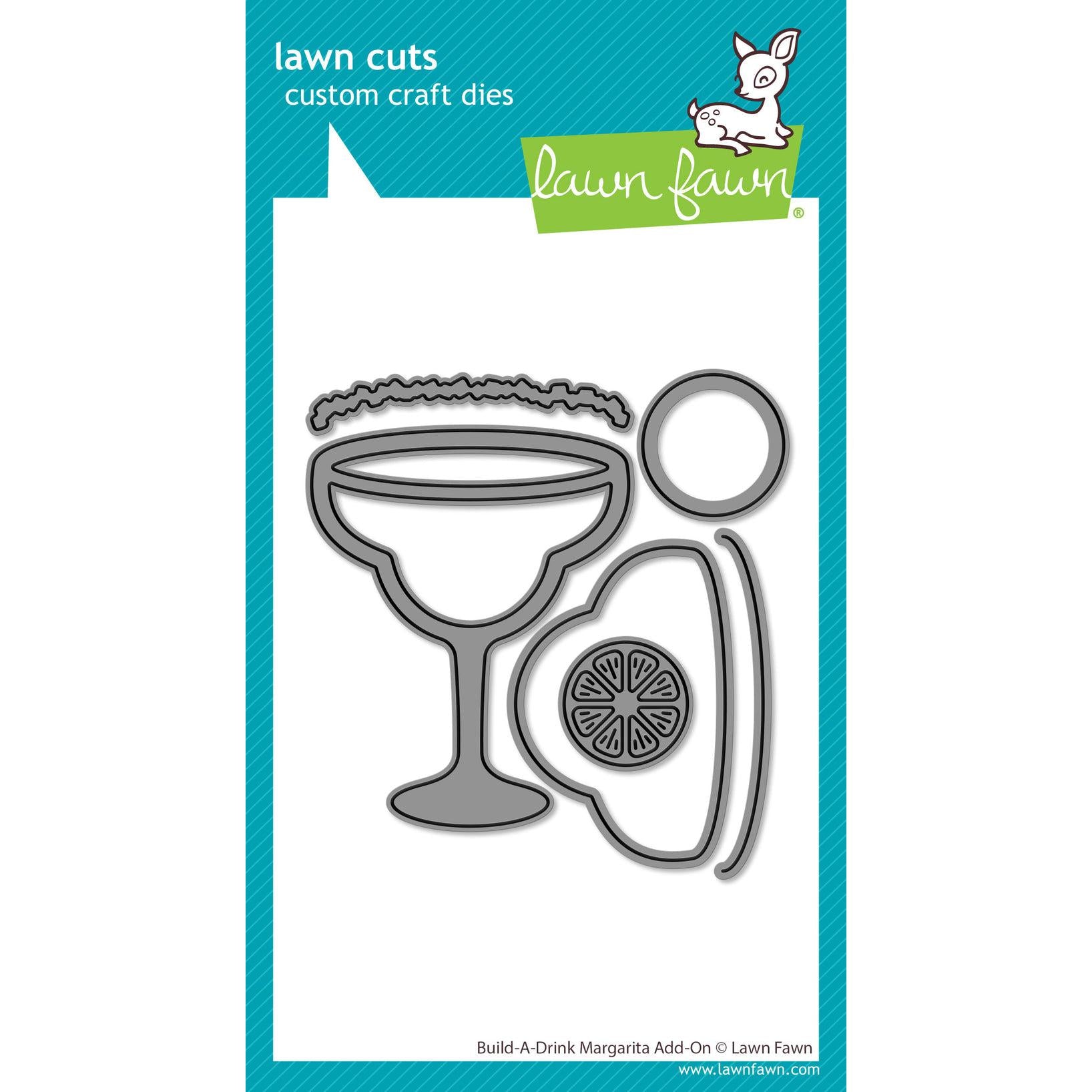 Lawn Fawn - Lawn Cuts - Build-A-Drink Margarita Add-On-ScrapbookPal
