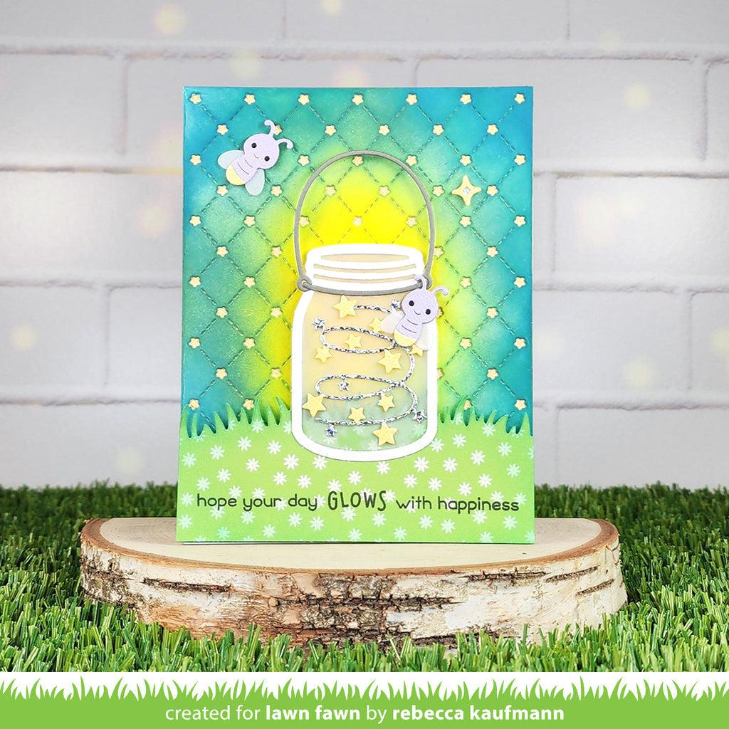 Lawn Fawn - Lawn Cuts - Build-A-Drink Mason Jar Add-On: Lantern-ScrapbookPal