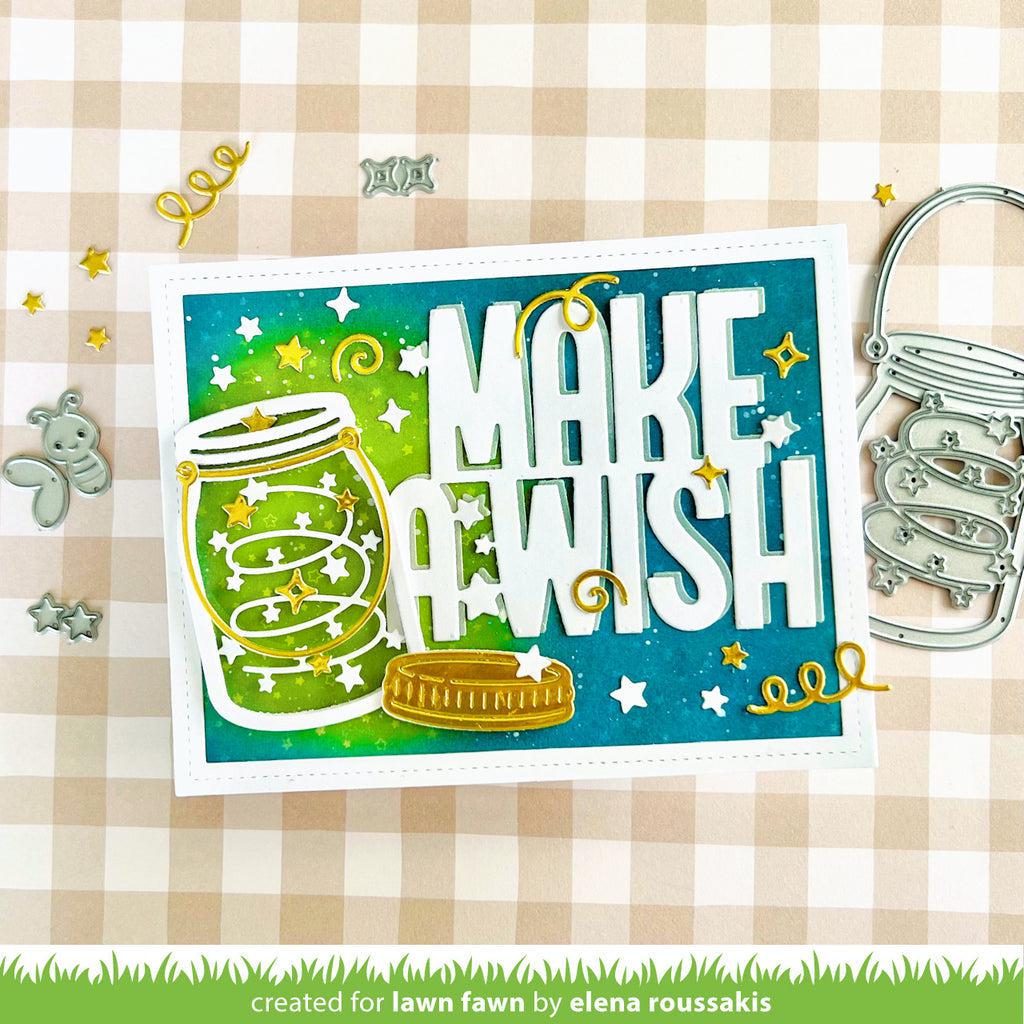 Lawn Fawn - Lawn Cuts - Build-A-Drink Mason Jar Add-On: Lantern-ScrapbookPal