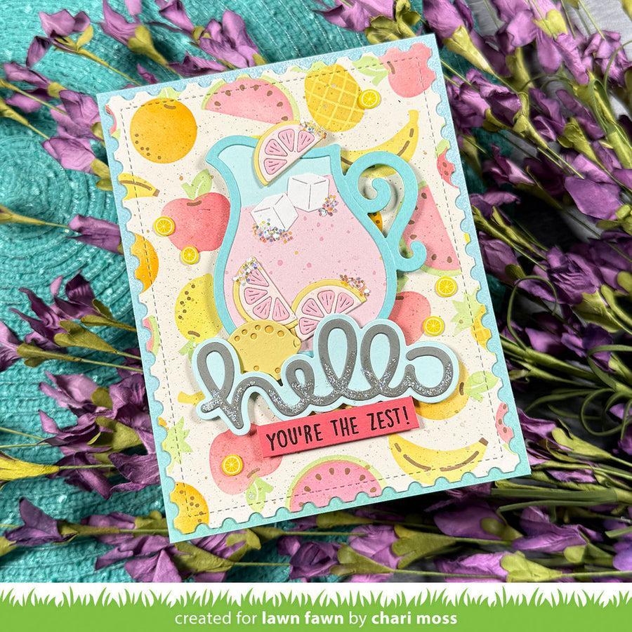Lawn Fawn - Lawn Cuts - Build-A-Drink Pitcher-ScrapbookPal