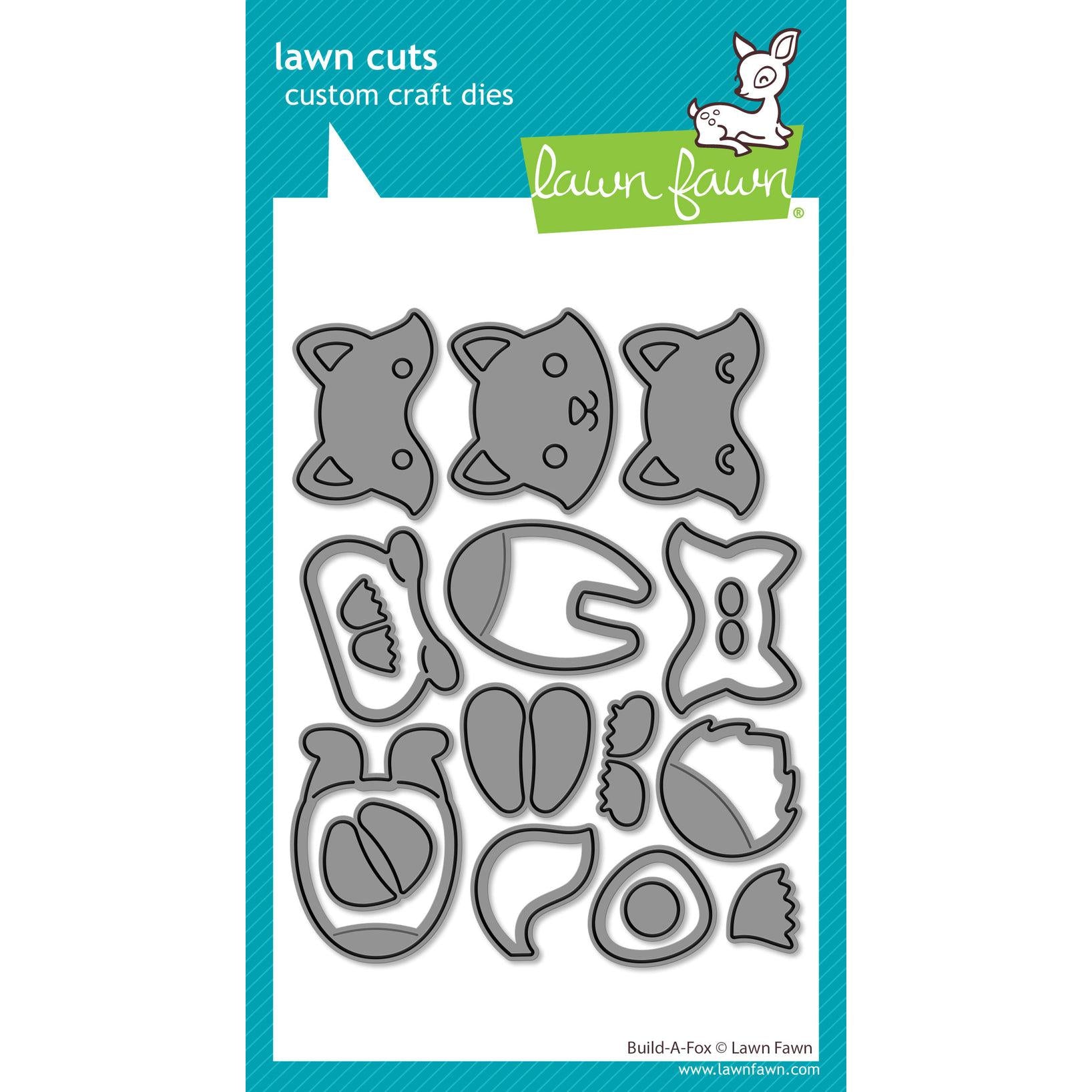Lawn Fawn - Lawn Cuts - Build-A-Fox-ScrapbookPal