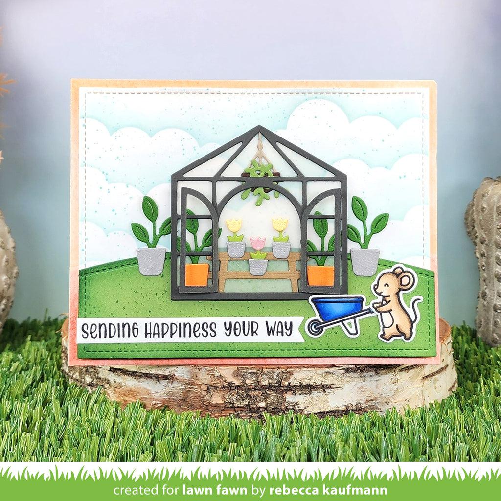 Lawn Fawn - Lawn Cuts - Build-A-Greenhouse-ScrapbookPal