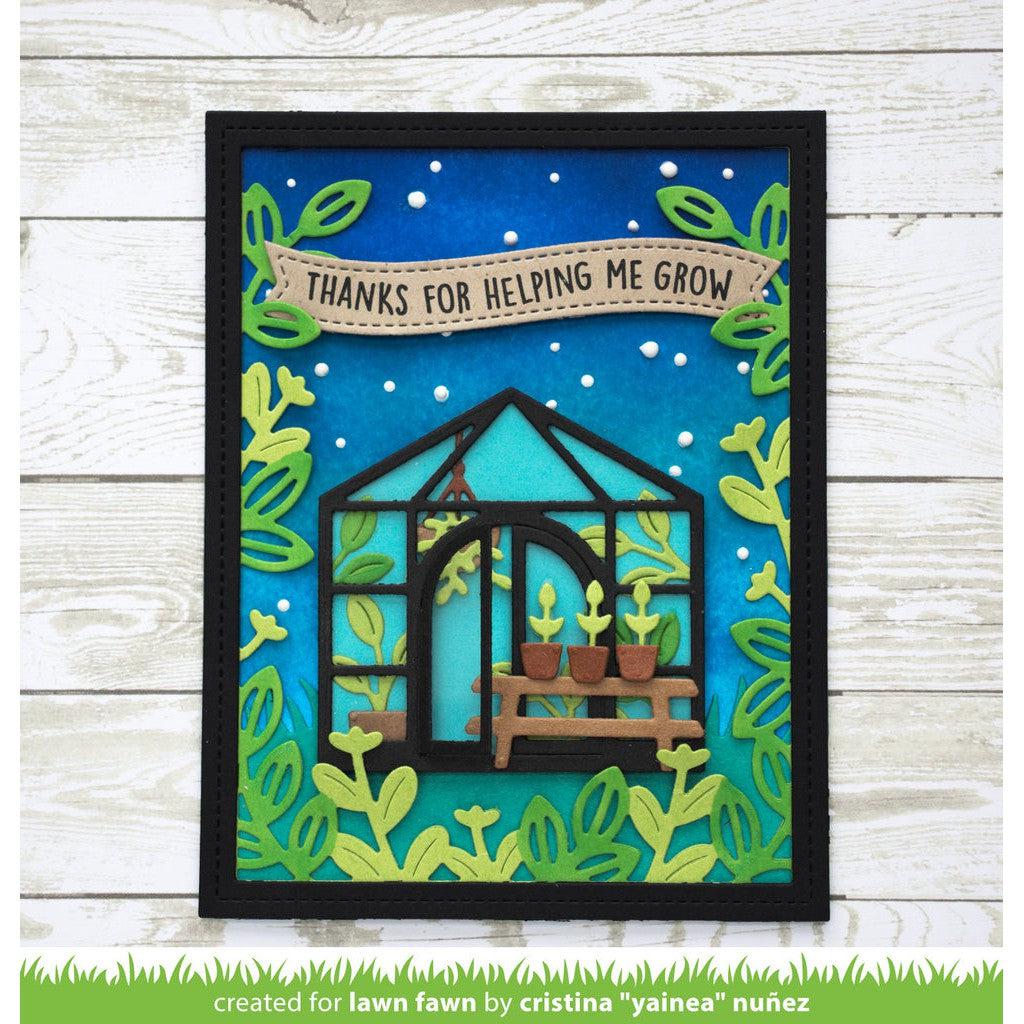 Lawn Fawn - Lawn Cuts - Build-A-Greenhouse-ScrapbookPal