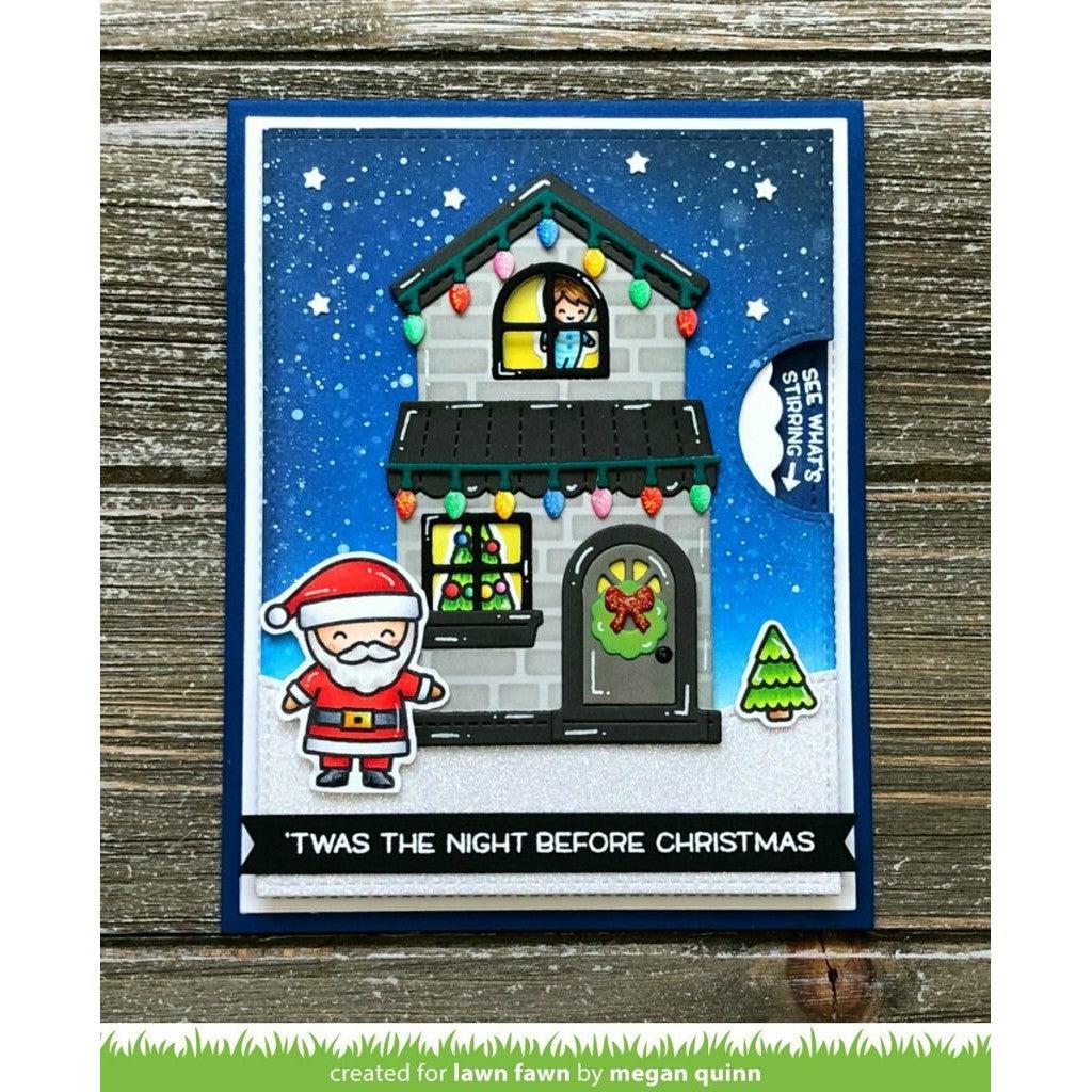 Lawn Fawn - Lawn Cuts - Build-A-House Christmas Add-On-ScrapbookPal