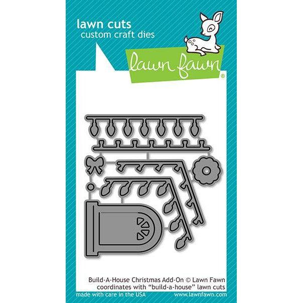 Lawn Fawn - Lawn Cuts - Build-A-House Christmas Add-On-ScrapbookPal