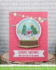 Lawn Fawn - Lawn Cuts - Build-A-Snow Globe-ScrapbookPal