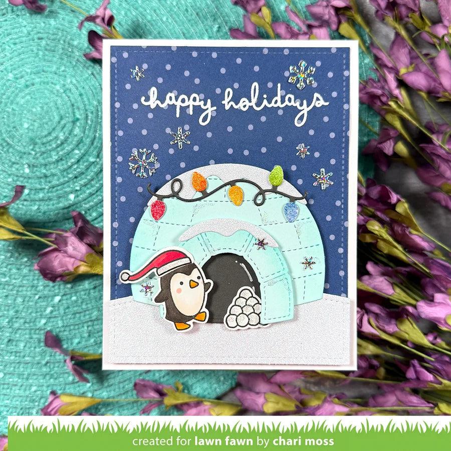 Lawn Fawn - Lawn Cuts - Build-An-Igloo-ScrapbookPal