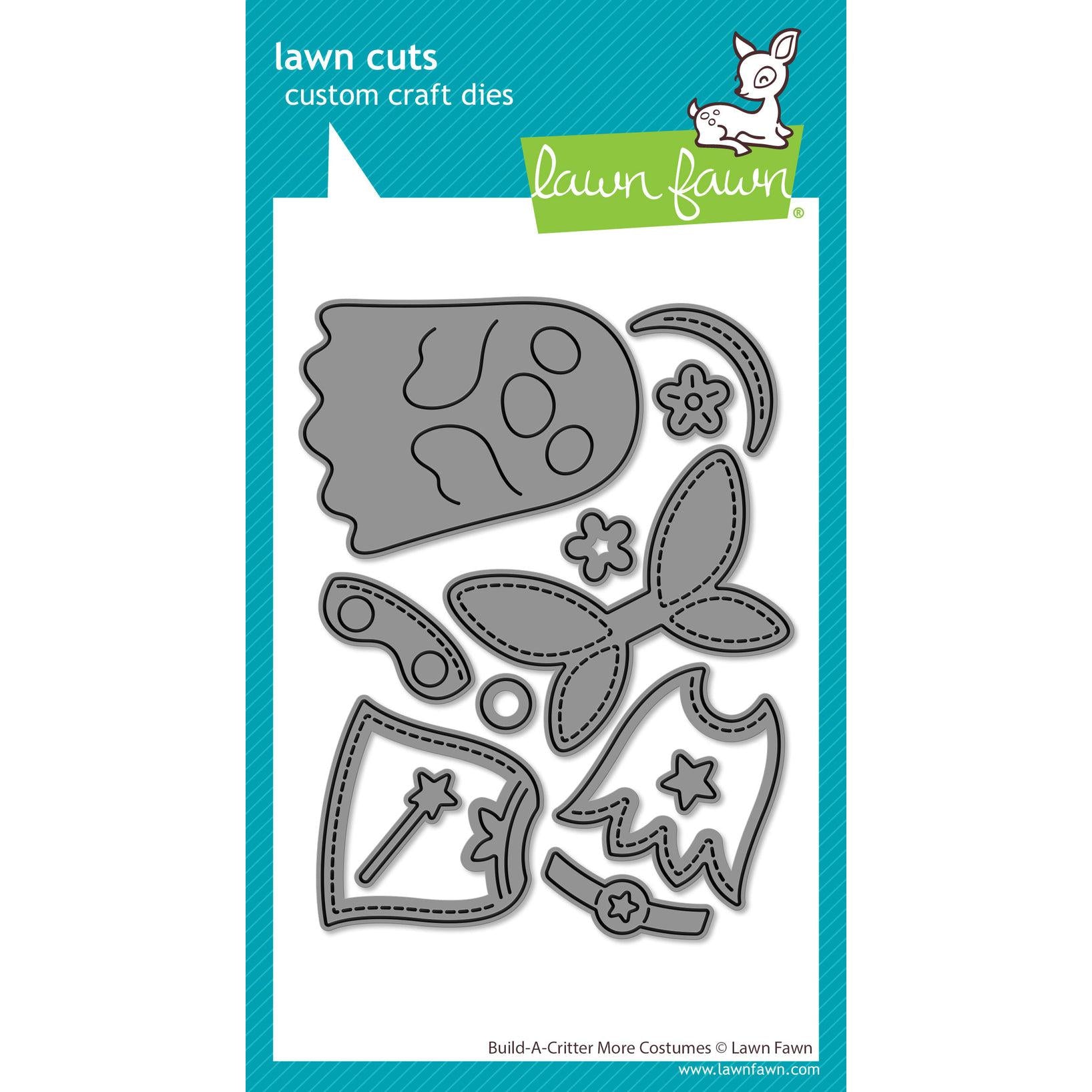 Lawn Fawn - Lawn Cuts - Build-a-Critter More Costumes-ScrapbookPal
