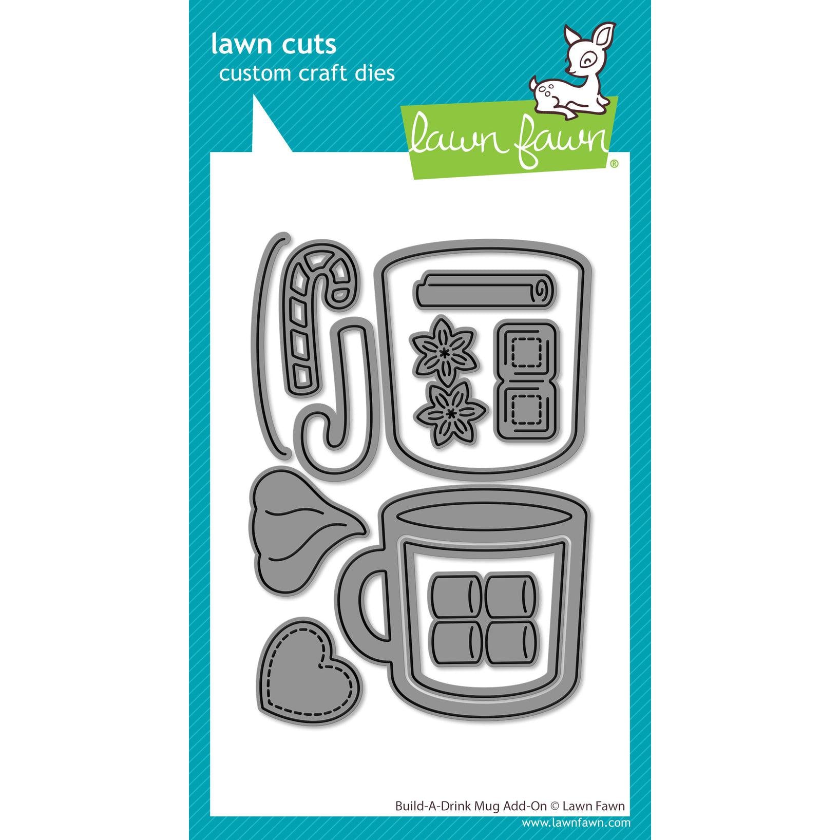 Lawn Fawn - Lawn Cuts - Build-a-Drink Mug Add-on-ScrapbookPal
