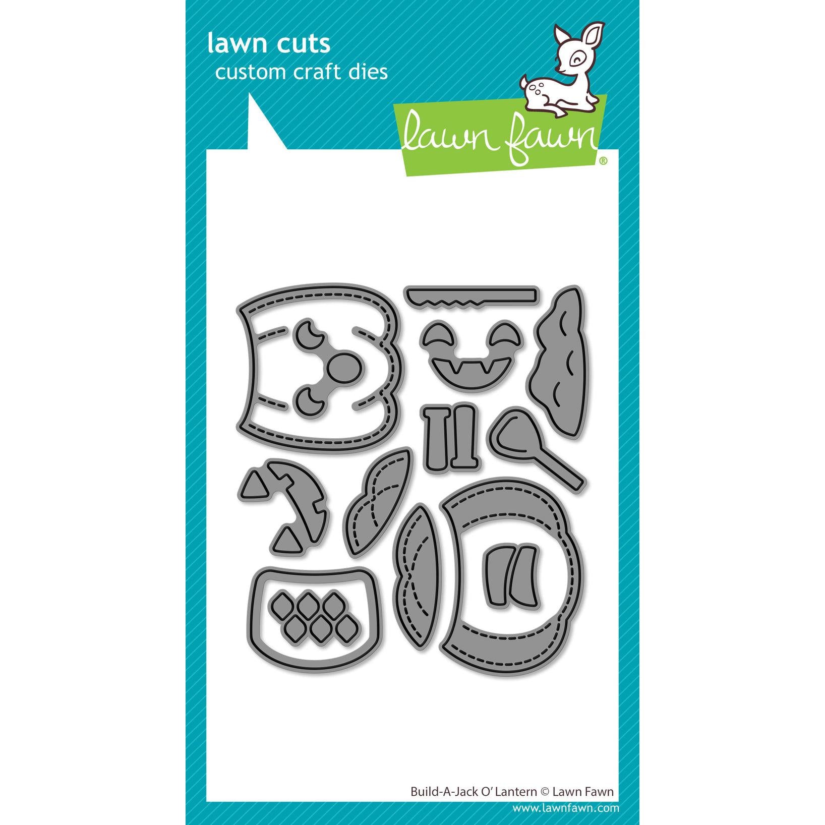 Lawn Fawn - Lawn Cuts - Build-a-Jack-O'-Lantern-ScrapbookPal