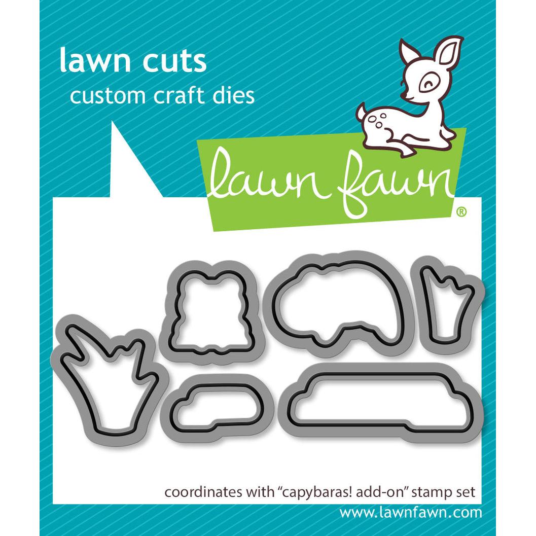 Lawn Fawn - Lawn Cuts - Capybaras! Add-On-ScrapbookPal
