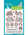 Lawn Fawn - Lawn Cuts - Car Critters Road Trip Add-On-ScrapbookPal