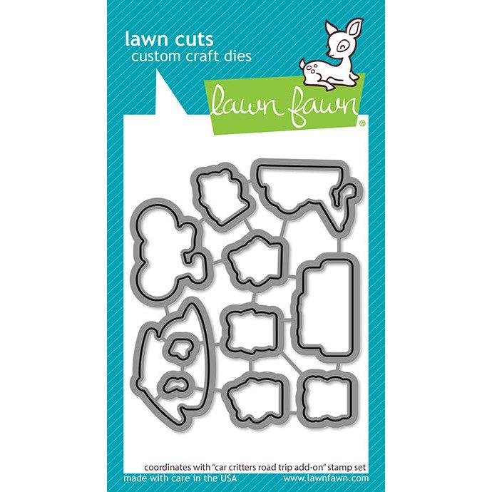 Lawn Fawn - Lawn Cuts - Car Critters Road Trip Add-On-ScrapbookPal