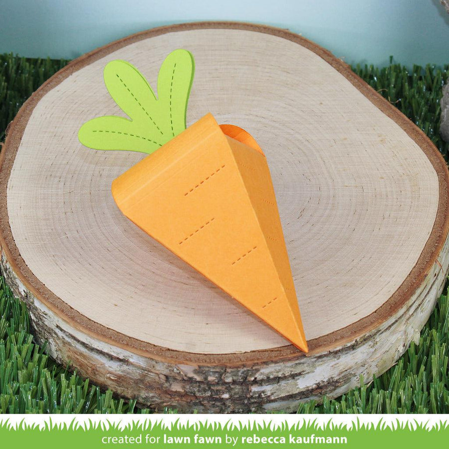 Lawn Fawn - Lawn Cuts - Carrot Treat Box-ScrapbookPal