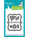 Lawn Fawn - Lawn Cuts - Center Picture Window Card Holiday Add-on-ScrapbookPal