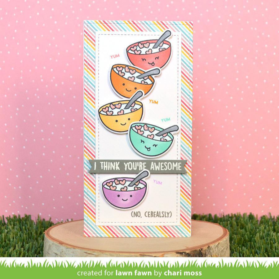 Lawn Fawn - Lawn Cuts - Cerealsly Awesome-ScrapbookPal