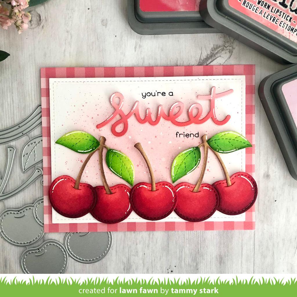 Lawn Fawn - Lawn Cuts - Cheery Cherries-ScrapbookPal