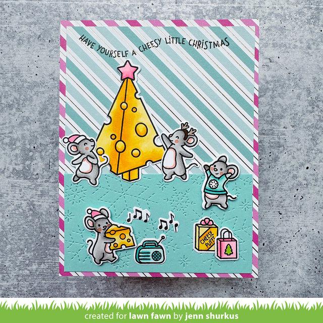 Lawn Fawn - Lawn Cuts - Cheesy Christmas-ScrapbookPal