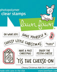 Lawn Fawn - Lawn Cuts - Cheesy Christmas Add-On-ScrapbookPal