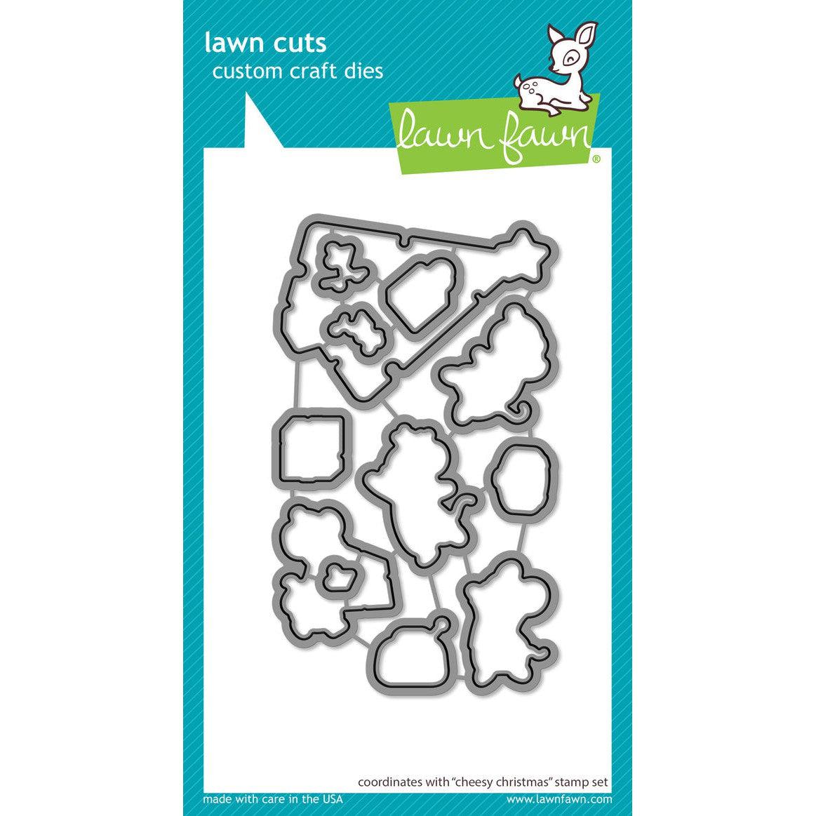 Lawn Fawn - Lawn Cuts - Cheesy Christmas-ScrapbookPal