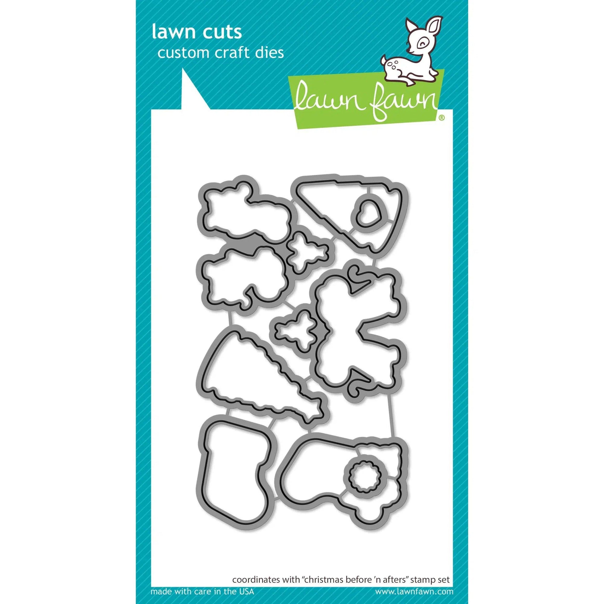 Lawn Fawn - Lawn Cuts - Christmas Before &#39;N Afters-ScrapbookPal
