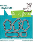 Lawn Fawn - Lawn Cuts - Coaster Critters Flip-Flop-ScrapbookPal