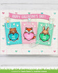 Lawn Fawn - Lawn Cuts - Critter Conversation Hearts-ScrapbookPal