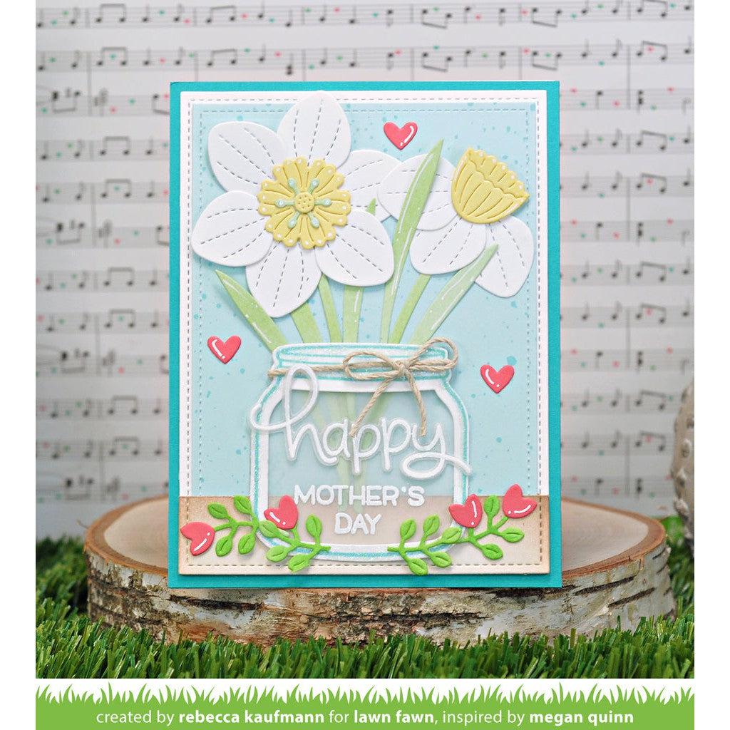 Lawn Fawn - Lawn Cuts - Darling Daffodils-ScrapbookPal