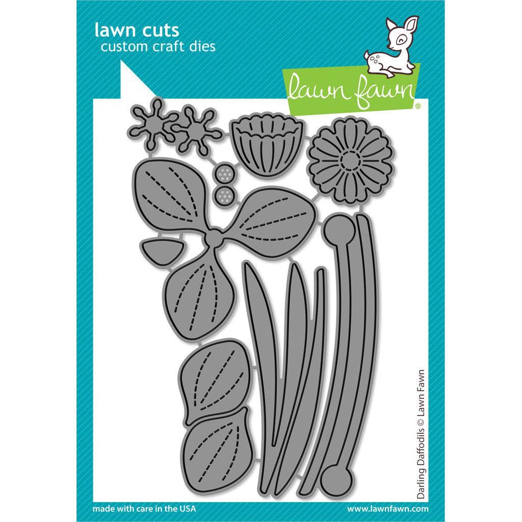 Lawn Fawn - Lawn Cuts - Darling Daffodils-ScrapbookPal