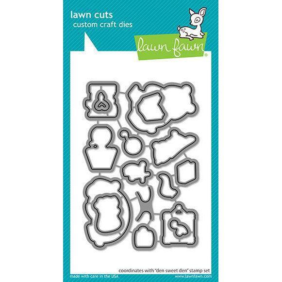 Lawn Fawn - Lawn Cuts - Den Sweet Den-ScrapbookPal