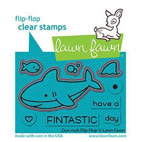 Lawn Fawn - Lawn Cuts - Duh-Nuh Flip-Flop-ScrapbookPal