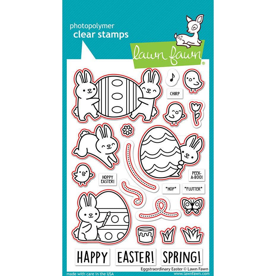 Lawn Fawn - Lawn Cuts - Eggstraordinary Easter-ScrapbookPal