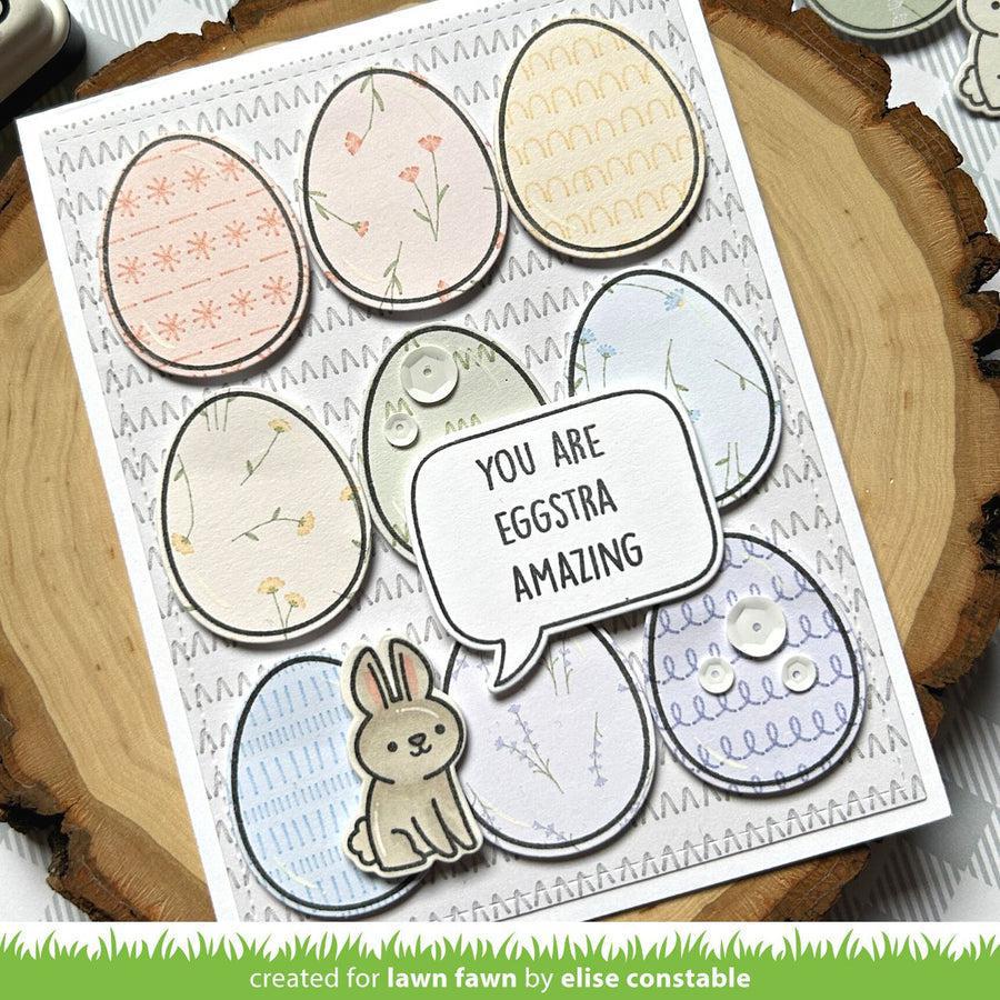 Lawn Fawn - Lawn Cuts - Eggstraordinary Easter Add-On-ScrapbookPal