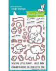 Lawn Fawn - Lawn Cuts - Elephant Parade-ScrapbookPal